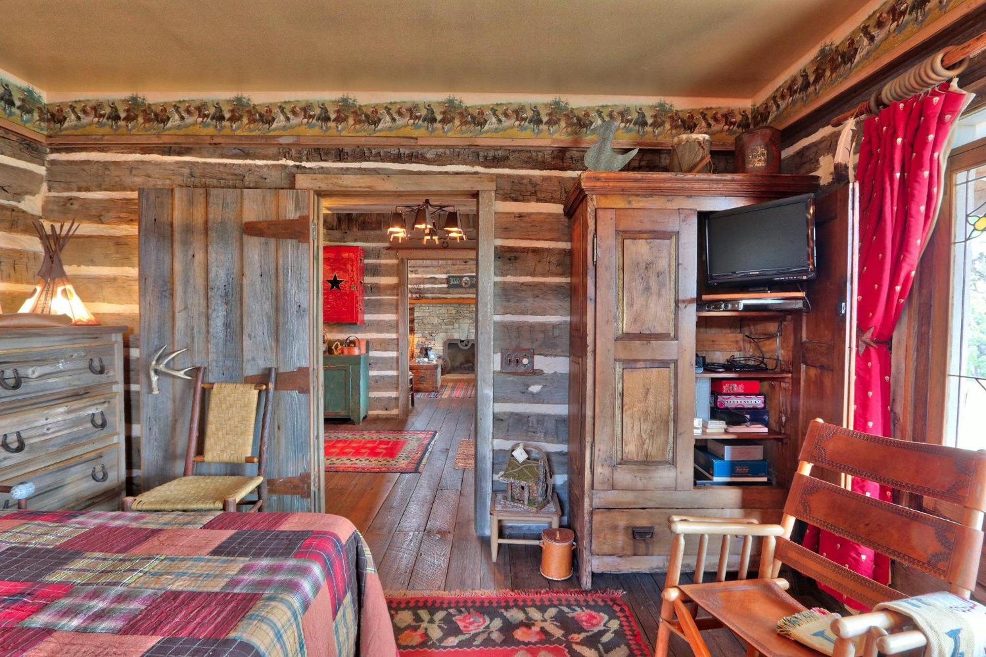 Log Cabin At Old Glory Ranch Уимберли Экстерьер фото